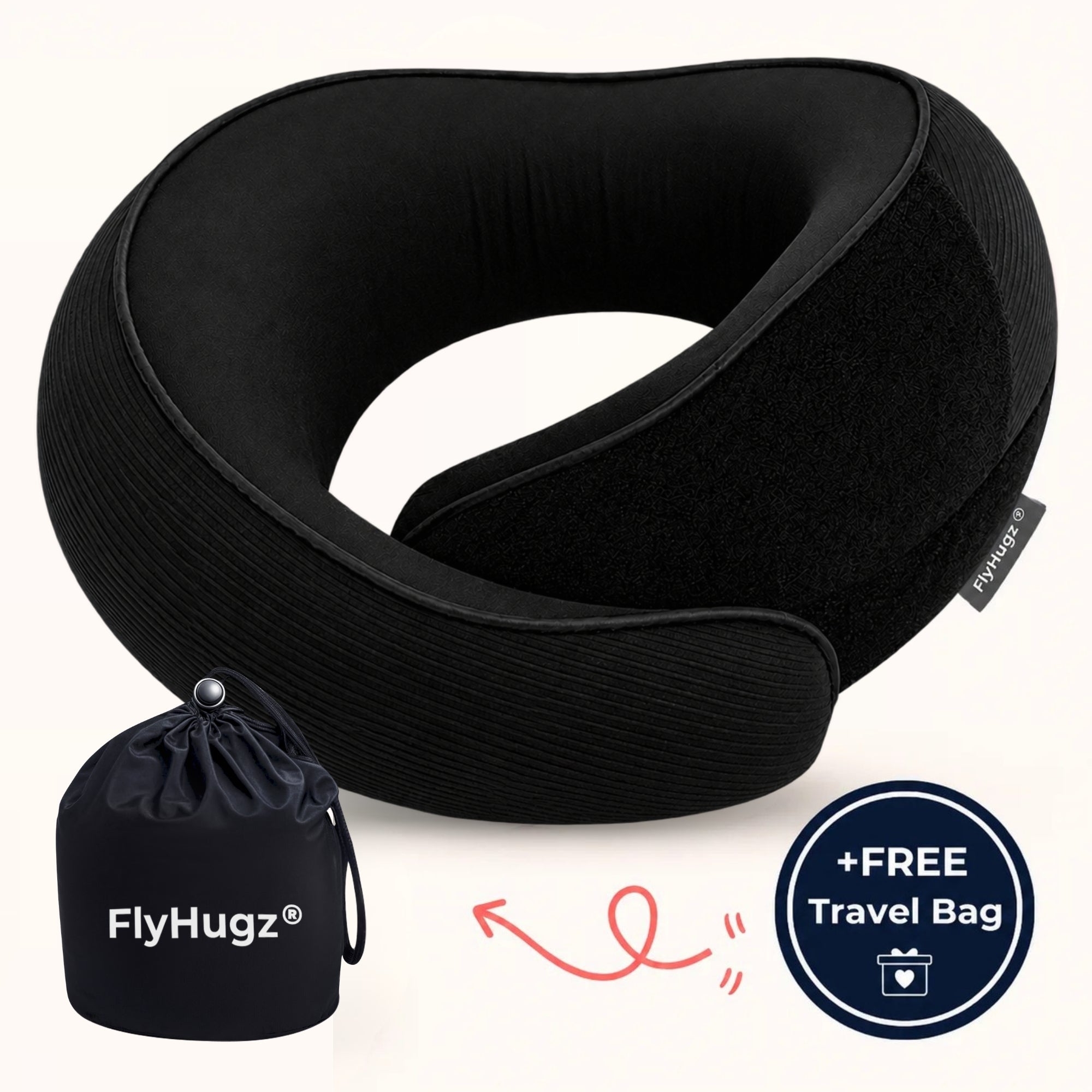 The Original FlyHugz® Travel Pillow