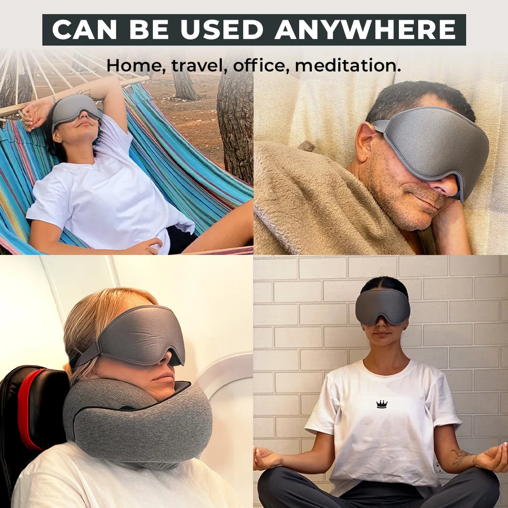 FlyHugz® Premium Sleep Mask (Retail)