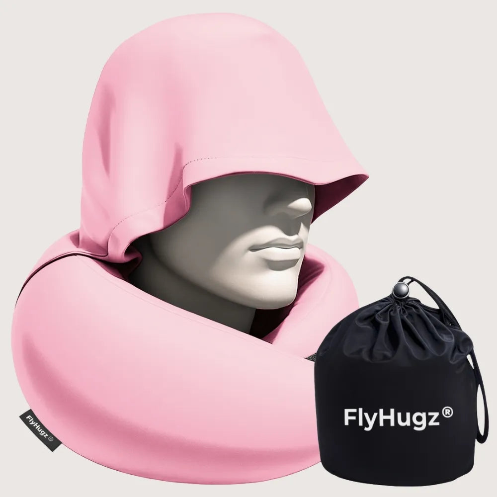 FlyHugz® 2.0 Hooded Travel Pillow (Retail)