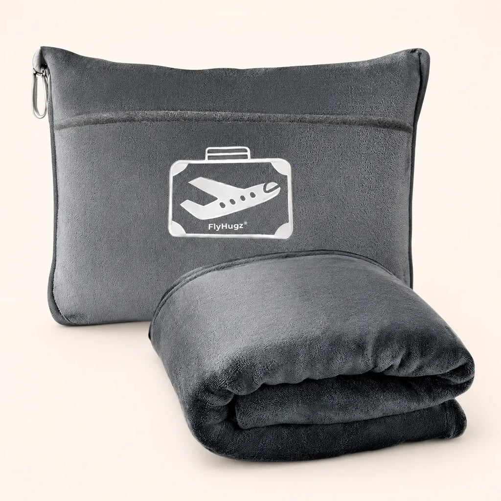 FlyHugz® Blanket & Comfort Bag