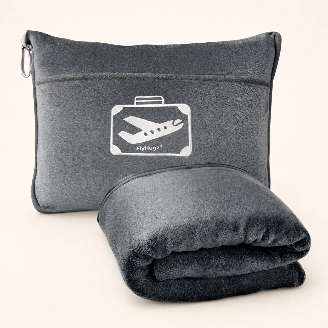 FlyHugz® Blanket & Comfort Bag
