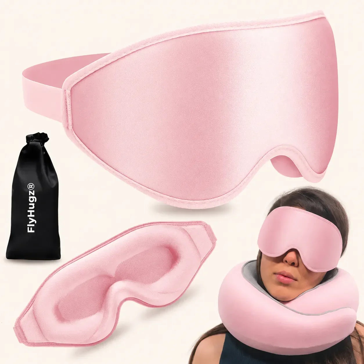 FlyHugz® Premium Sleep Mask