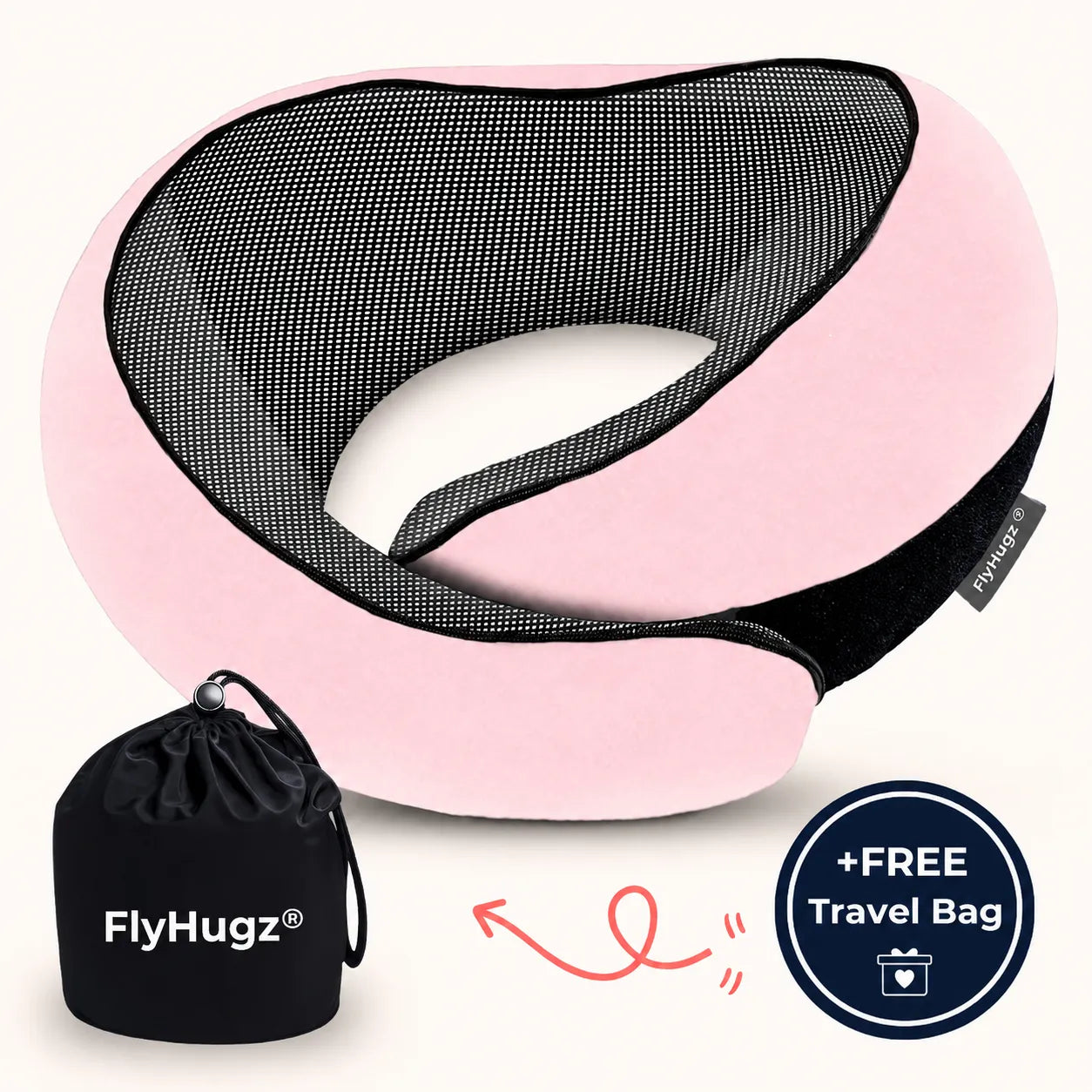 The Original FlyHugz® Travel Pillow (Retail)